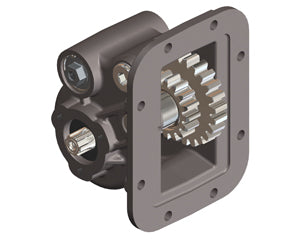 Eaton Fuller (Road Ranger) Left-Side Mounted PTO with Uni 3-Bolt Output - Air Operated, Max Torque 320 Nm, Includes Mounting Kit