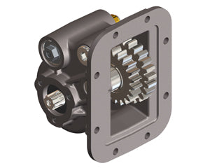 Eaton Fuller (Road Ranger) High Speed Left-Side Mounted PTO with Uni 3-Bolt Output - Air Operated, Max Torque 300 Nm, Includes Mounting Kit