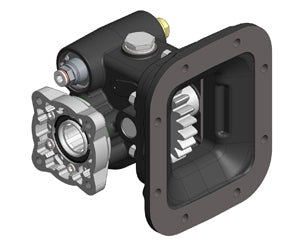 Hino MX06 & MX07 Side Mounted PTO with ISO Output - Air Operated, Includes Mounting Kit & Feedback Switch