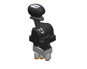 OMFB MiNi-Force Tipper Cabin Controls – Manual Lever Return, 6mm Airline Porting, Without PTO Control Switch