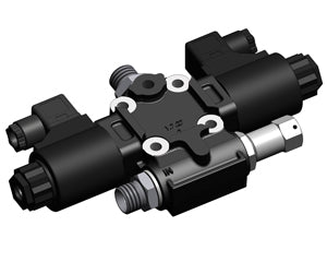 OMFB Tipper Valve - Electric 12V Tipping Valve for Light Duty Tipper Trucks - 40 L/min, 140 Bar (2030 PSI)