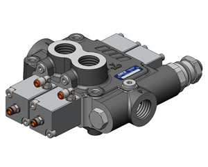 OMFB Tipper Valve - DM-160 1" Dual Spool Control Valve - 160 L/min