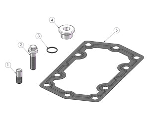 Allison Hot Shift PTO - Low Ratio R0.78 with ISO Output, 12V, Includes Mounting Kit