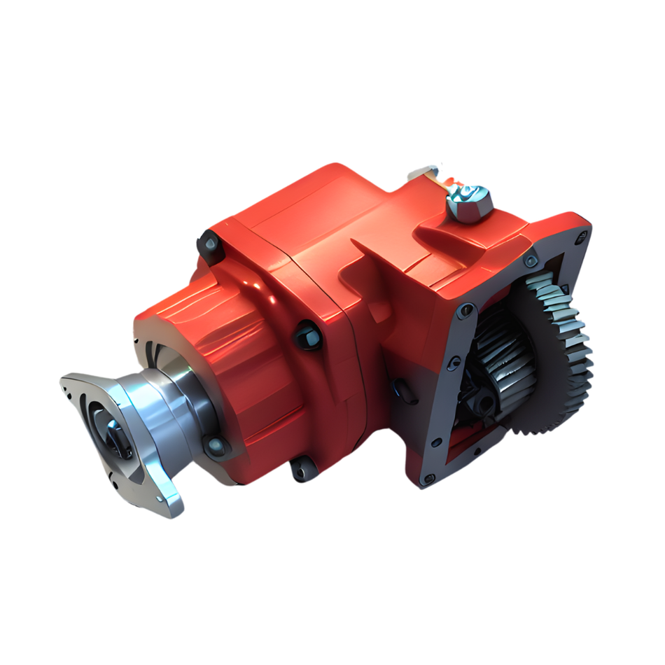 Allison Chelsea 871XA Series Heavy Duty Hot Shift PTO with Flanged 1410 Output - 12V, includes  Mounting Kit