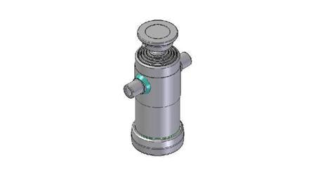 Underbody Cylinder - 5-Stage 1190mm Stroke Underbody Hoist Cylinder - Model 3093S
