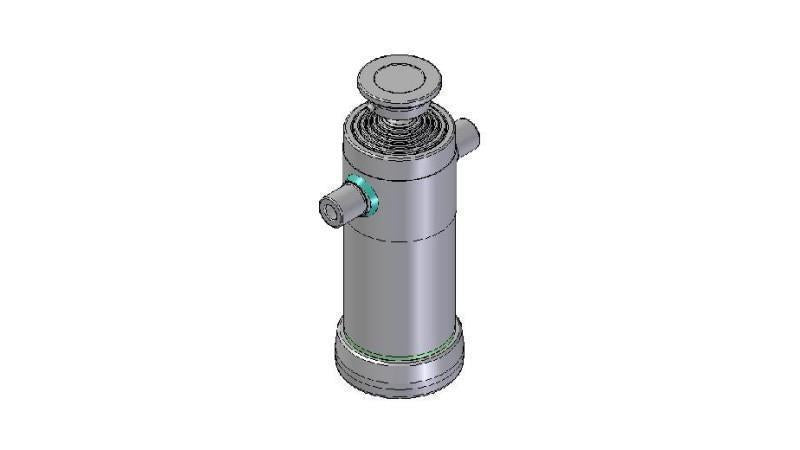 Underbody Cylinder - 6-Stage 1780mm Stroke Underbody Hoist Cylinder - Model 6009S