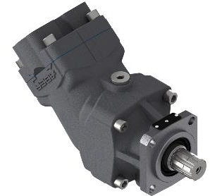 ABER Piston Pump Bent Axis 80cc ISO 4-Bolt - Right Hand Rotation (CW) - 80cc / 400 Bar
