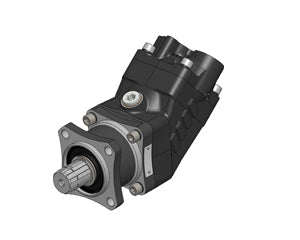 OMFB HDS Series ISO 4-Bolt Piston Pump – 64cc / 350 Bar – Left Hand Rotation (Anticlockwise)