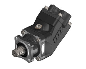 OMFB MDS Series ISO 4-Bolt Piston Pump – 130cc / 250 Bar – Left Hand Rotation (Anticlockwise)