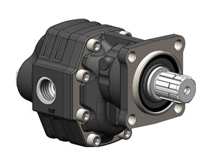 NPH-100 Gear Pump 100cc ISO 4-Bolt - Right Hand Rotation (CW)