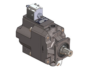 OMFB PPV Series ISO ISO 4-Bolt Variable Piston Pump - 130cc / 400 Bar - Left Hand Rotation (Anticlockwise)