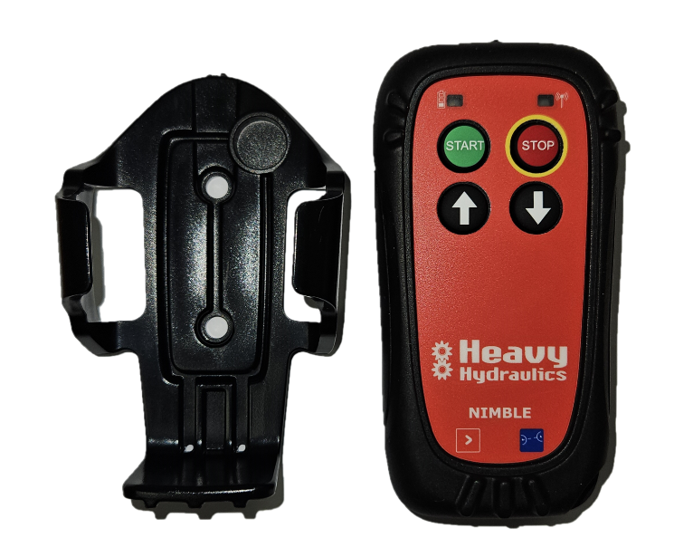 Sistematica NIMBLE Radio Control Remote & Receiver - 2-Button Keypad with Cradle