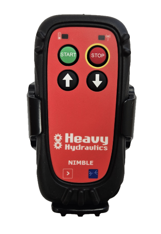 Sistematica NIMBLE Radio Control Remote & Receiver - 2-Button Keypad with Cradle