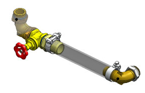 Tank Accessories - Suction Fitting Tank to Pump Kit – Complete with Fittings and Hose Clamps