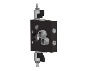 OMFB Twin Flow 53+53, & 70+35 Bypass Valve 12V – For Dual-Delivery Piston Pumps