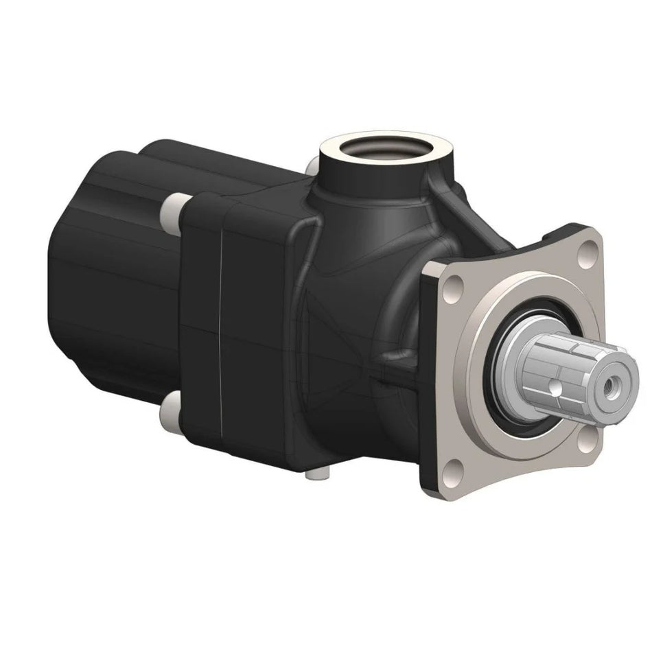 OMFB DARK Series ISO 4-Bolt Piston Pump – 60cc / 300 Bar