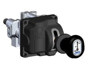 N-Force Tipper Air Cabin Controls - Tipper Only, Non-Latching, Compact Aluminium Cylinder Body - 6mm Airline Porting