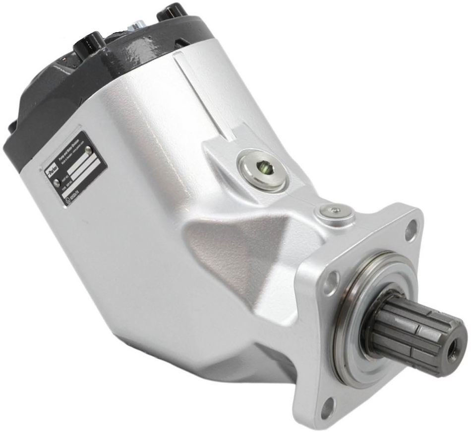 PARKER F1 Fixed Displacement ISO 4-Bolt Piston Pump – 61cc / 350 Bar – Right Hand Rotation (Clockwise)